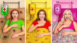 Бедная vs Богатая vs Гига Богатая в Больнице # Сумасшедший Челлендж от Multi DO Girls