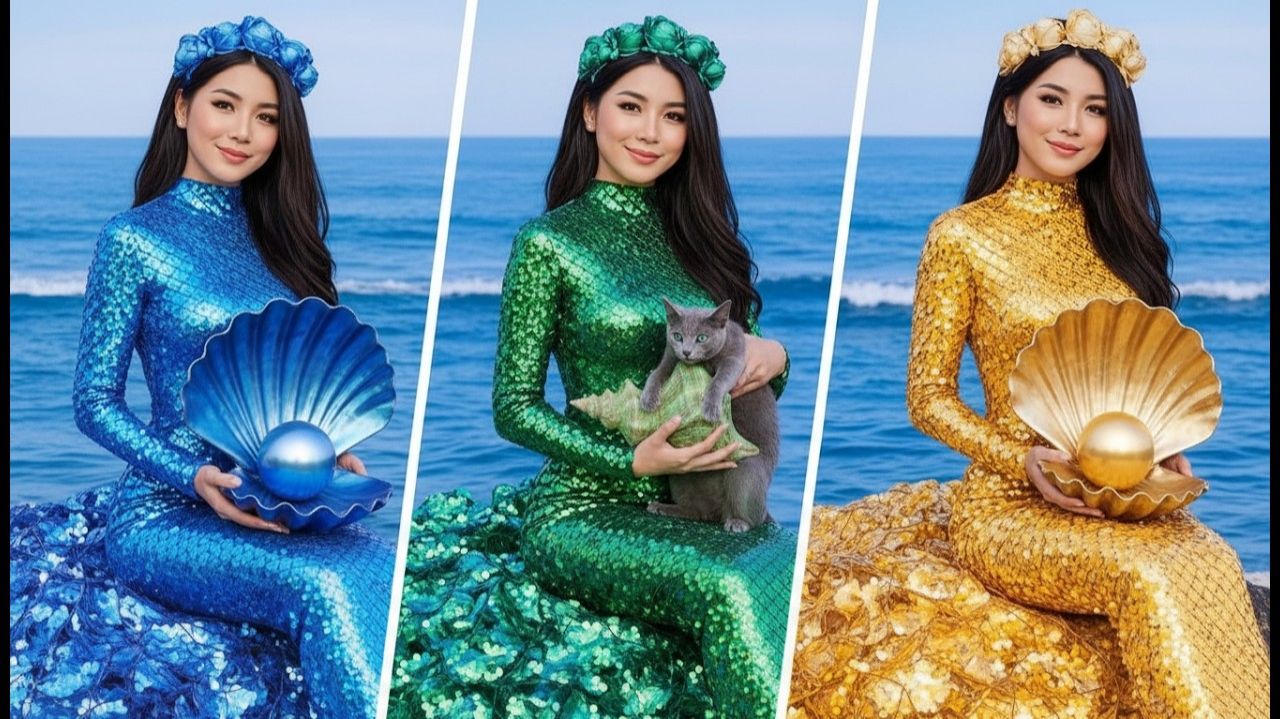 Мы превратили девочку в русалку 🧜♀️ И это было безумие