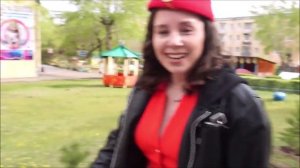 Круг почета и салют в честь выпускников группы - 8 детского сада - 61(1). 22.05.2026г. Улан-Удэ.Буря