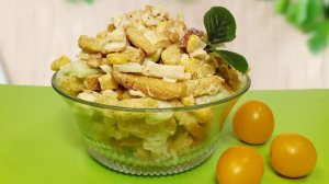 Всего 4 ингредиента! Вкуснющий Салат. Готовится Быстро, съедается моментально!