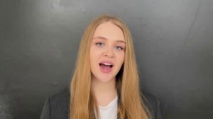 Анастасия Грибулина. Актерская визитка на английском языке
