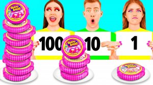 100 Слоев еды Челлендж # Смешные Ситуации от TeenTeam Challenge