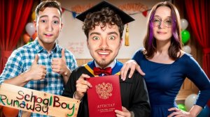 Эдисон  Я ЗАКОНЧИЛ ШКОЛУ ЗЛЫХ РОДИТЕЛЕЙ В SCHOOLBOY RUNAWAY В МАЙНКРАФТ!