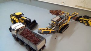 LEGO Technic Construction Site - MOCs in action