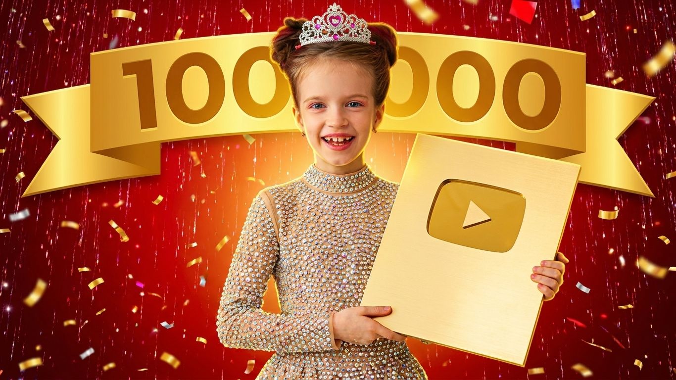 мне 6 лет и мой первый 1 000 000! фанвстреча