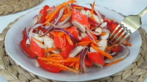 Настолько вкусно, что на столе ничего не осталось! Этот рецепт салата удивил всех моих гостей!