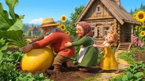 Сказка Репка от Гжельки 🐭🌱