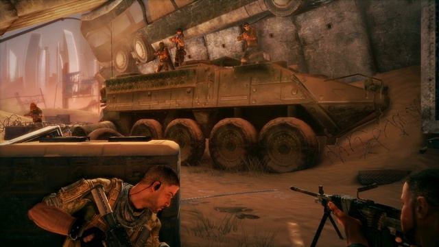 Spec Ops. The Line 01. Эвакуация
