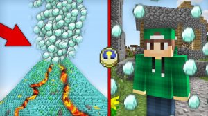 ЭТОТ ВУЛКАН ИЗВЕРГАЕТ АЛМАЗЫ И ИЗУМРУДЫ В МАЙНКРАФТ | Риколит Minecraft