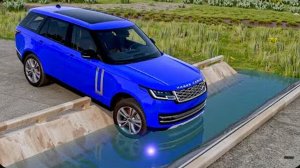 Автомобили против уличной сточной канавы #5 в BeamNG Drive!