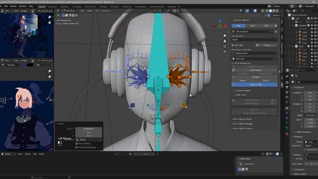 Coloso - A to Z of NPR Animation in Blender 22-2. Modeling & Rigging Practice - Body 10