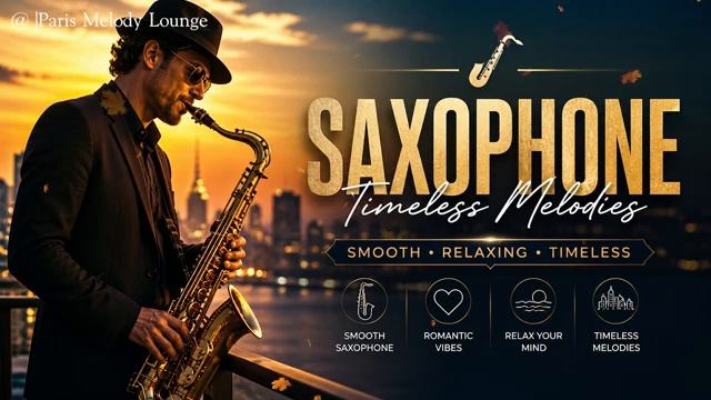 Late Night Saxophone Lounge 🌌 Smooth Jazz for Deep Relaxation, Calm Nights & Cozy Vibes смотреть онлайн