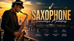 Late Night Saxophone Lounge 🌌 Smooth Jazz for Deep Relaxation, Calm Nights & Cozy Vibes