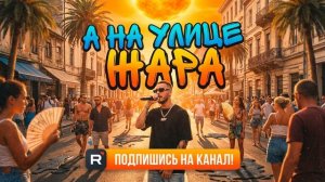А на улице жара