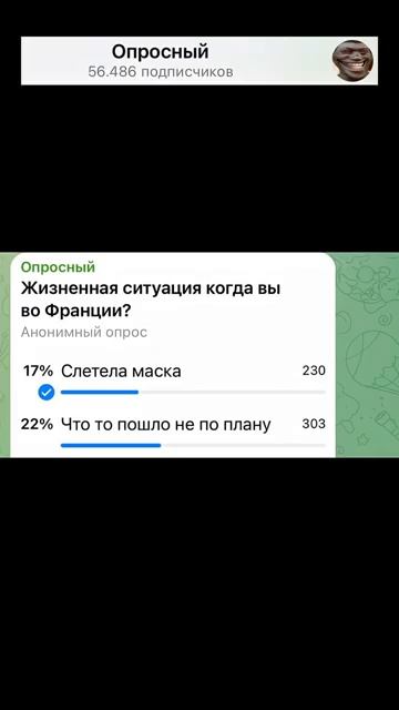 Жизненная ситуация когда вы во Франции