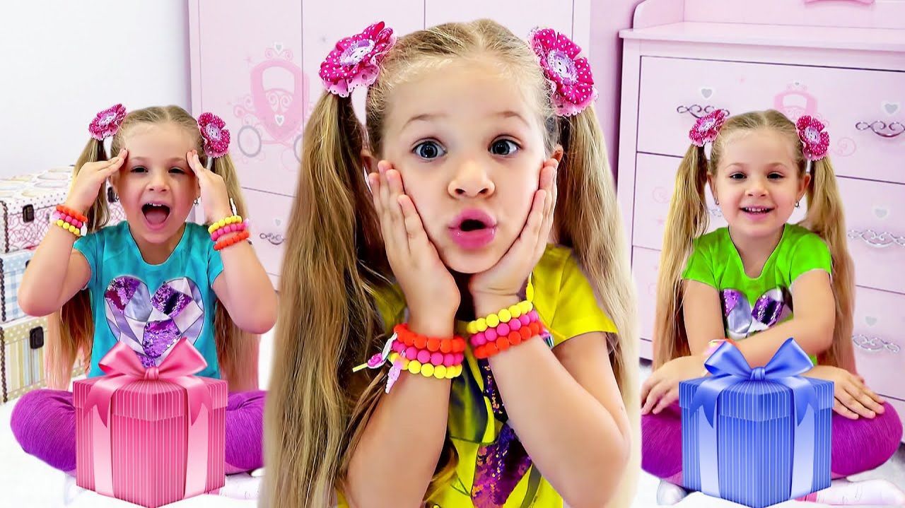 Диана и её Новая Комната Head, Shoulders, Knees & Toes Song For Kids