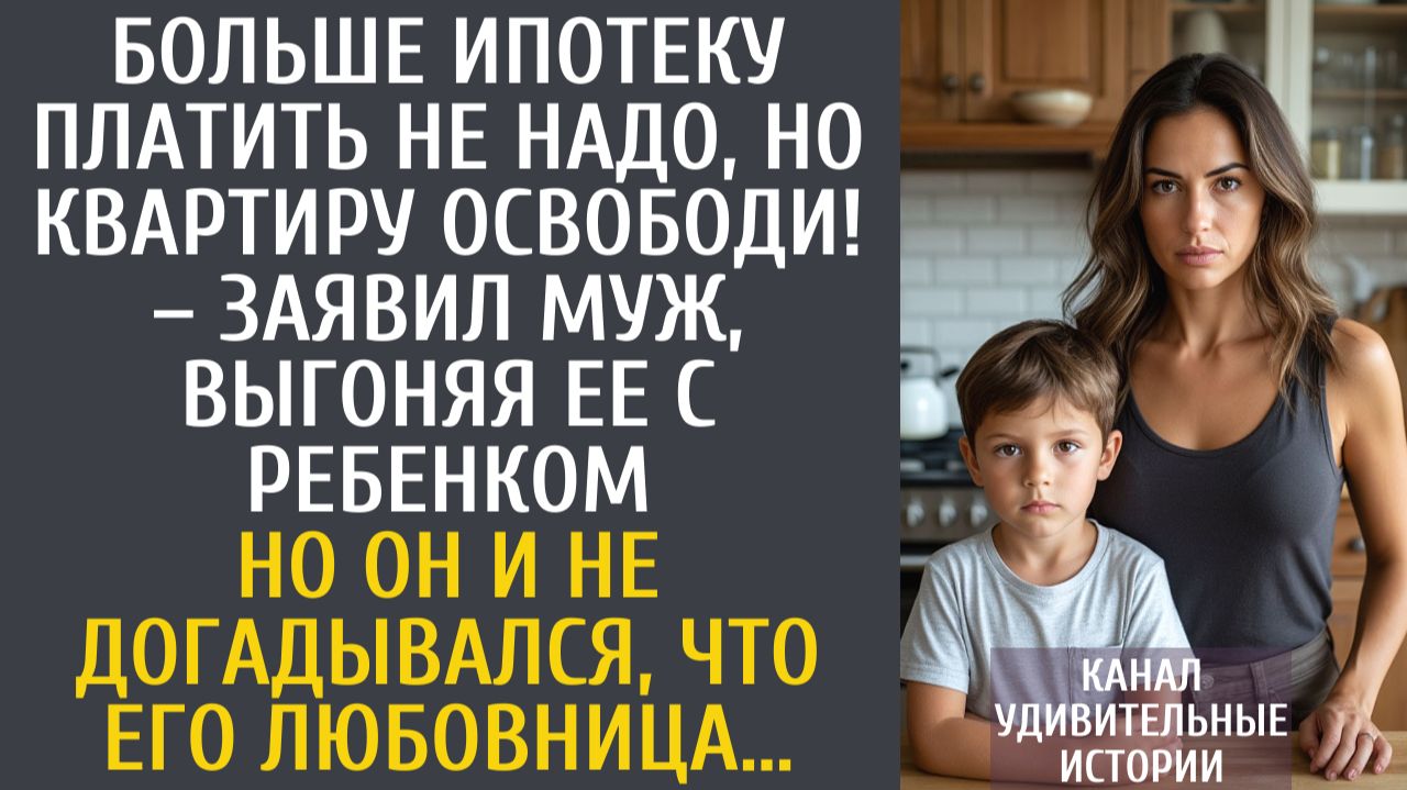 Истории из жизни Больше ипотеку платить не надо, но квартиру освободи! – заявил муж, выгоняя ее…