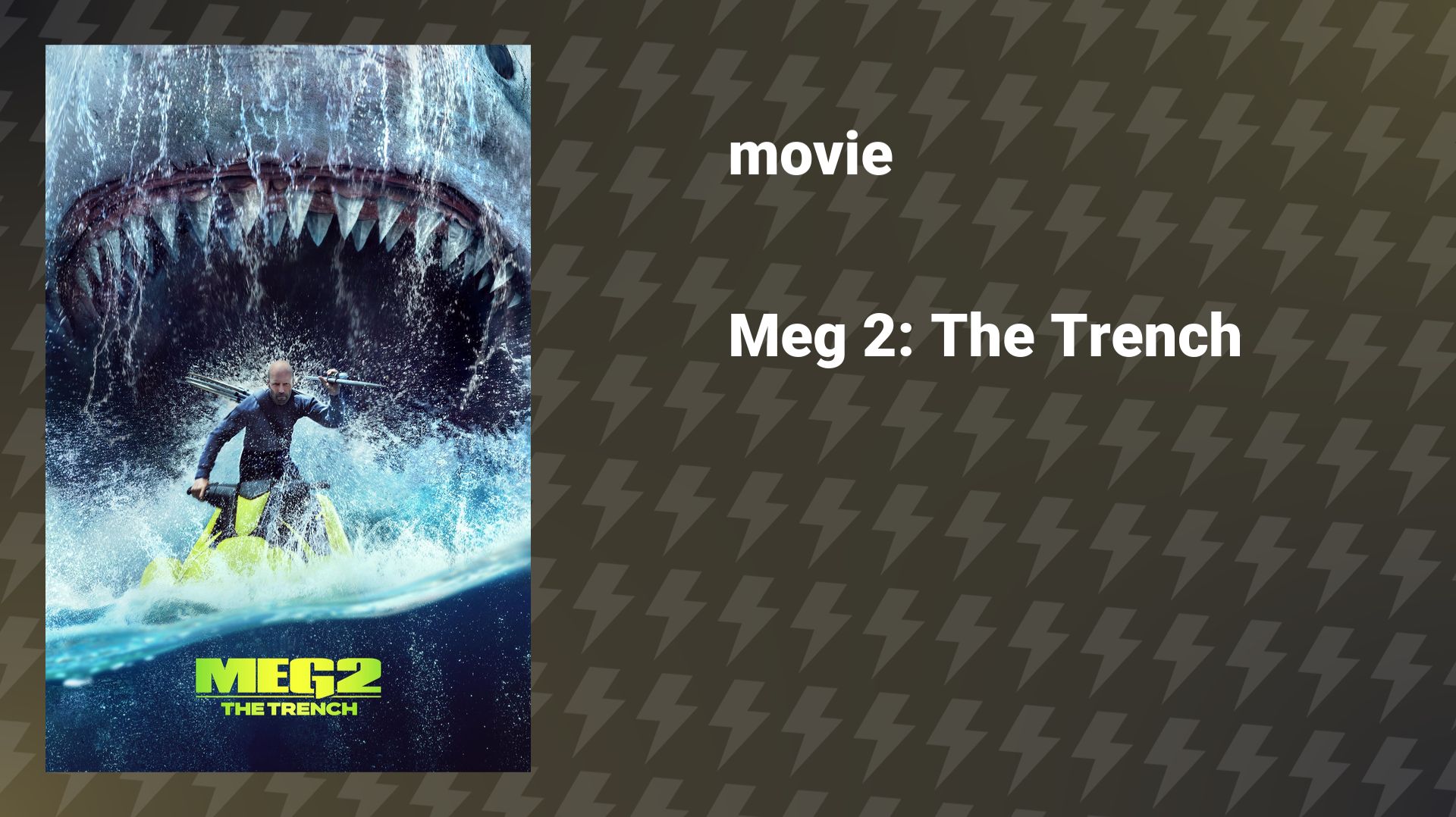 Meg 2: The Trench (film, 2023) смотреть онлайн