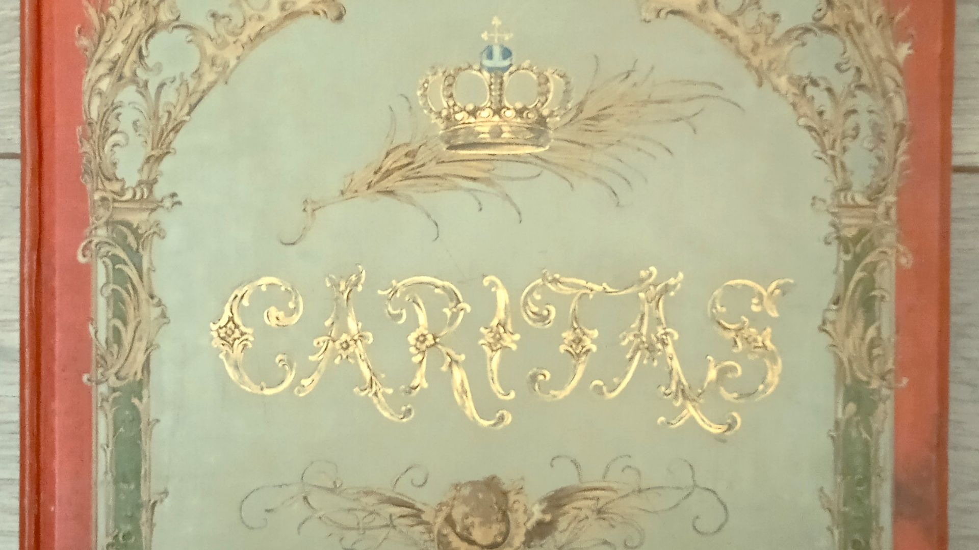 Антикварное издание Caritas Gunsten Marien-Vereins 19 век