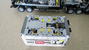 LEGO Technic Mack Anthem self-driving RC container MOD
