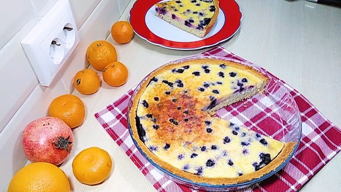 ПИРОГ СМЕТАННИК /Sour Cream/ Нежная Начинка.