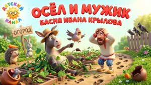 Осёл и мужик — басня Ивана Крылова: полный текст, анализ, мораль, смысл и разбор произведения