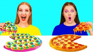 Укрась Пиццу Челлендж # Забавные Кухонные Лайфхаки от 4Teen Challenge