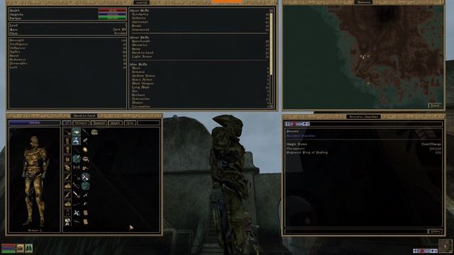 Morrowind. OpenMW multiple visible rings смотреть онлайн