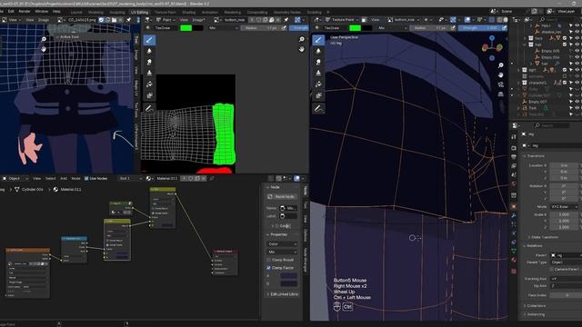 Coloso - A to Z of NPR Animation in Blender 25-3. Modeling & Rigging Practice - Body 13 смотреть онлайн