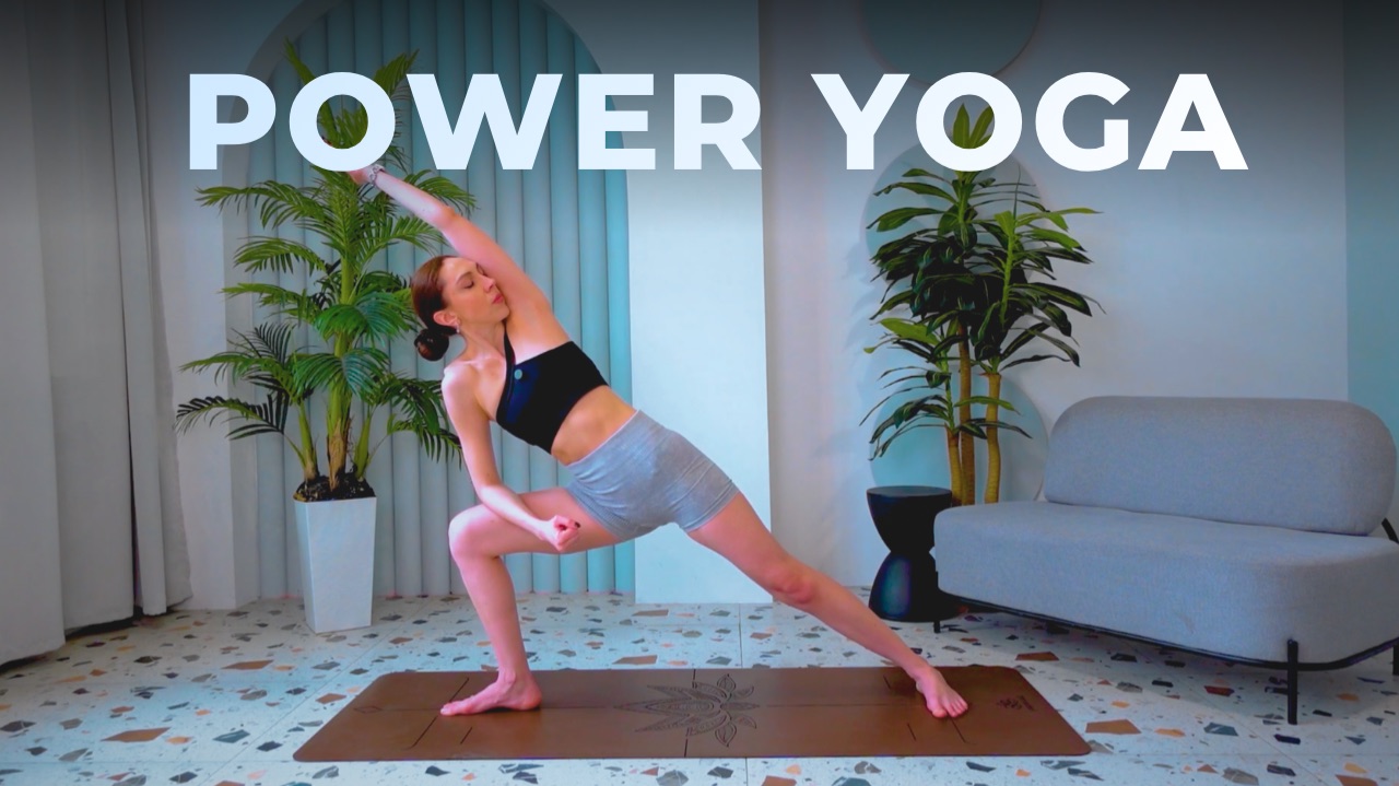 POWER YOGA - Энергия и Сила | 20 минут | Balance Olya