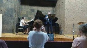 К.Сен-Санс, Соната, 1я часть  для кларнета и фортепиано, исполняет С.Н.Павловский