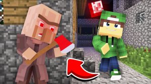 В НАШЕЙ ДЕРЕВНЕ ЖИТЕЛЕЙ ЗАВЁЛСЯ МАНЬЯК В МАЙНКРАФТ | Риколит Minecraft