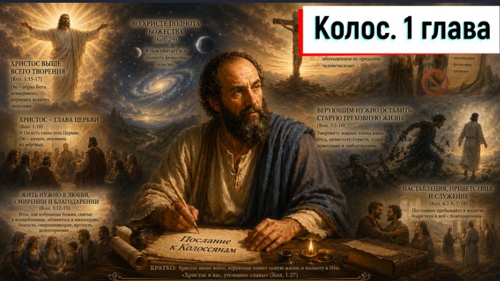 Колоссянам  1:1-29
