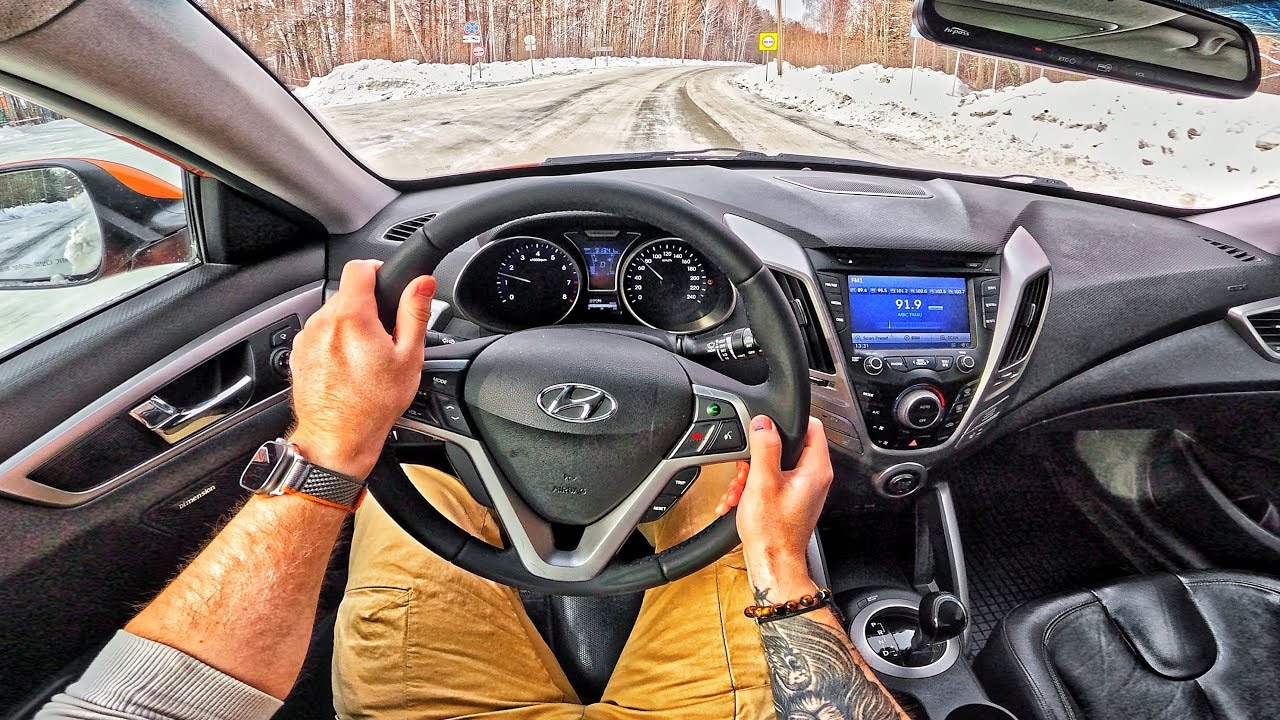 2012 Hyundai Veloster 1.6 AT - POV ТЕСТ-ДРАЙВ смотреть онлайн