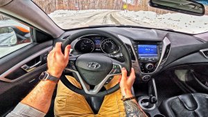 2012 Hyundai Veloster 1.6 AT - POV ТЕСТ-ДРАЙВ