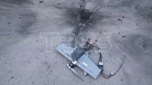 Последствия атаки БПЛА в Луганске