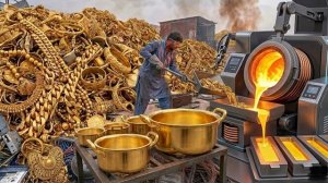 От лома цветный изделий до гигантской кастрюли для приготовления пищи. Индия