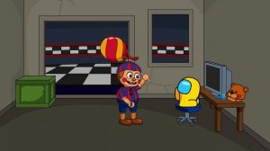 Амогусы против МУКЕТЫ FNAF, анимация