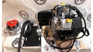Двигатель LONCIN LC2V8OFD 30 л.с с установочным комплектом на Буран (Полный)