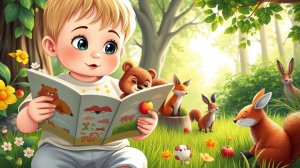 Мир вокруг малыша. Знакомимся с дикими животными и их голосами