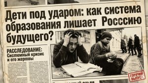 Дети под ударом: как система образования лишает Россию будущего?