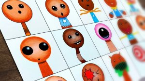 Рисуем персонажей Incredibox Sprunki  Kick the Buddy  Фаза 1 до Фазы 3