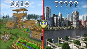 ЧТО БУДЕТ С ЭТИМ ГОРОДОМ ЧЕРЕЗ 10000 ЛЕТ В МАЙНКРАФТ | Риколит Minecraft