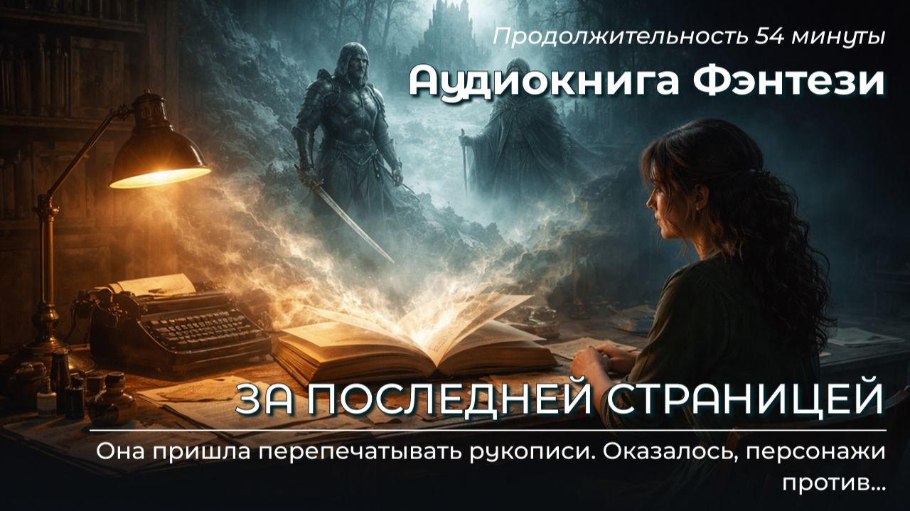 📖 Аудиокнига За последней страницей | 54 минут 38 секунд