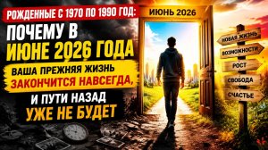 Рождённые с 1970 по 1990 годы. В июне ваша жизнь изменится.