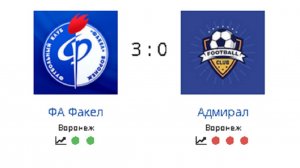 СФФ Адмирал Воронеж 0-3 Факел Воронеж 22.05.26