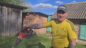 Наконец то мы его посадили! ТЕПЛИЦА СТОИТ и никуда не улетит, если только с огородом...