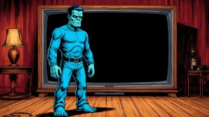 Карманные монстры смотрели телек, тут чудища полезли из лазеек. Monster in My Pocket (NES/Dendy).