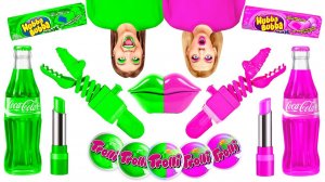 Розовая Еда vs Зеленая Еда Челлендж # Смешные Cитуации от BooBoom Challenge
