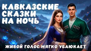 🏔️ СПИТЕ КРЕПКО под мудрые кавказские сказки ✨ Уютное чтение для взрослых ✨ Согревающий живой голос